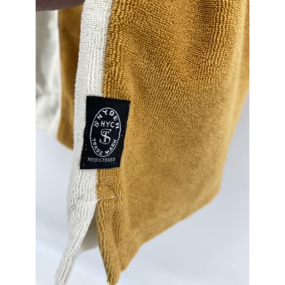 Todd Snyder Shirt Mens Medium Colorblock Terry Knit Short Sleeve Pockets Resort - Picture 9 of 9